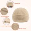 Classic Winter Knit Kids Hat Skull Cap for Toddler Boys Girls Autumn Men Women Fisherman Beanie (Beige, S) view 3