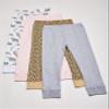 Hudson Baby Unisex Baby Cotton Pants and Leggings Modern Pink Safari, 6-9 Months view 2