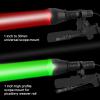 LUMENSHOOTER A10 Ultimate 1000 Lumens Green Hunting Light Flashlight with Rubber Halo Shield, Red White 850nm Infrared IR Torch, Long Range Zoomable Scope Light for Predator, Coyote, Varmint, Hog view 4