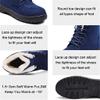 Women Warm Fur Plush Insole Suede Waterproof Ankle Snow Boots view 3