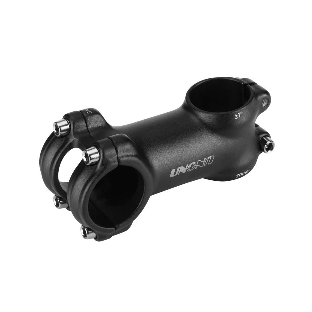 BESNIN 31.8 Bike Stem 7 Degree MTB Stem 60/70/80/90/100/110/130mm Bicycle Handlebar Stem for Mountain Bike, Road Bike, BMX, Cycling (7, 31.8x70mm)