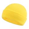 Classic Winter Knit Kids Hat Skull Cap for Toddler Boys Girls Autumn Men Women Fisherman Beanie (Yellow, S) view 1