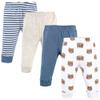 Hudson Baby Unisex Baby Cotton Pants and Leggings Little Bear, 3 Toddler