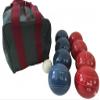 BuyBocceBalls Listing - Made in USA, Premium Quality Engraved Tournament Bocce Set - 110mm Red and Blue Balls with Engraving, 998 Grams (2 lbs. 3.2 oz.)