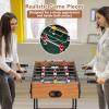 Goplus Folding Foosball Table, 27 Wooden Soccer Game Table with 2 Footballs & Score Keepers, Indoor Outdoor Portable Football Game Set for Adults, Arcades, Bars, Parties, Family Nights view 3