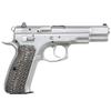 Guuun G10 CZ Grips for CZ 75 Custom Full Size SP-01 Pistol Grips - OPS Eagle Wing Texture - Coyote view 4