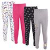 Hudson Baby Unisex Baby Cotton Pants and Leggings, Doodles, 0-3 Months view 1
