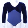 Hansber Kids Gymnastics Leotard Girls Biketards Tank Ballet Unitard One Piece Latin Dancewear Bodysuit Royal&Blue 14 view 3