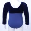 Hansber Kids Gymnastics Leotard Girls Biketards Tank Ballet Unitard One Piece Latin Dancewear Bodysuit Royal&Blue 14 view 4