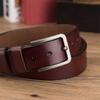 CHARM GLOBAL Mens Belts-Personalized Gifts For Men-Personalized Belts For Men-Gifts For Boyfriend-Gifts For Men-Genuine Leather Belts-LB52 (Brown, M-45(114cm) x1.75 (4.4cm)) view 3