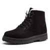 Women Warm Fur Plush Insole Suede Waterproof Ankle Snow Boots view 1