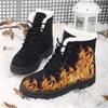 Women Warm Fur Plush Insole Suede Waterproof Ankle Snow Boots view 2