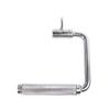 ABsports D4-10 Fitness Training Pulley Handle/Electroplated/3.5 oz (988 g), Silver view 1