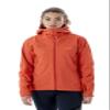Rab Women's Downpour Plus 2.0 Waterproof Breathable Jacket for Hiking & Climbing - Red Grapefruit - Medium view 2
