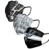 foco NBA Matchday Face Cover - Youth - 3 Pack view 1