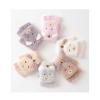 JBIVWW Gloves Winter Kids Boys Girls Knit Plush Flip Fingerless Cute Anime Cartoon Cold Embroidery Children Child (Color : L Pink, Gloves Size : One Size) view 4