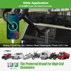 10L0L Golf Cart Quick Charge 3.1 Dual USB Charger,2 in 1 USB Ports & LED Display Voltage Meter Universal for Club Car,EZGO and Yamaha,Metal Shell Safe Charging Socket 9V-48V Wide Voltage Input view 2