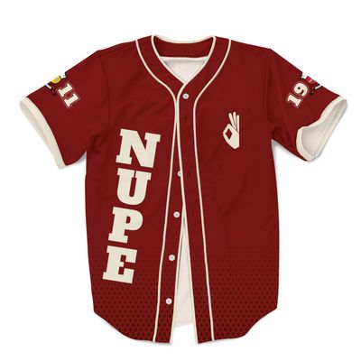Bad Bananas Kappa Alpha Psi - Baseball Jersey - Big K - Nupe 1911 - Official Vendor - Jerseys - 3XL