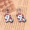 HAPPYAN Fashion Cute Unicorn Shape Clip on Earrings Charm Jewelry Accessory (Unicorn Clip-on 7#) view 2