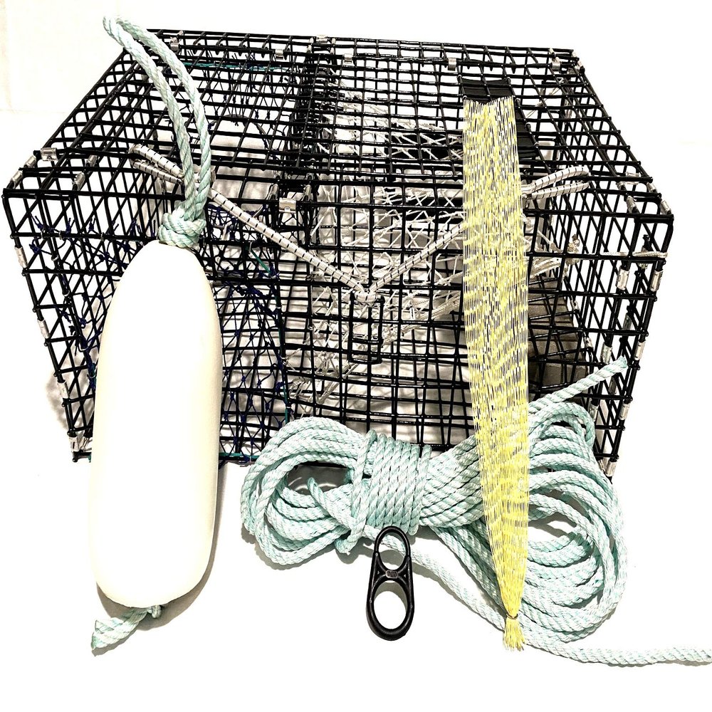 Ketcham Supply Lobster Trap with Rope, Buoy, and Weak Link