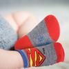 DC Comics Baby Boys and Girls Socks - 12 Pack Batman, Wonder Woman, Superman, Justice League, Super Girl Socks (0-24M), Size Age 12-24M, Super Girl, Superman view 3