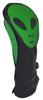 ReadyGOLF Green Alien Embroidered Driver Headcover view 3
