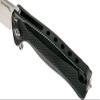 Lion Steel SR22A Sleipner Frame Lock Folding Pocket Knife - Machined Aluminum Handle, IKBS Ball Bearing System, Dual Carry Clip (Black Handle, Satin Blade) view 4