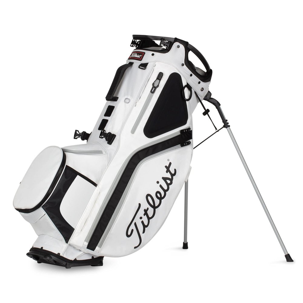 Titleist - Hybrid 14 Golf Bag - White/Black/Gray