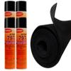 Polymat 12ftx45in Black S60+ 4 CANS 797 Glue Boat for Trailer BUNK Liner Carpet view 1