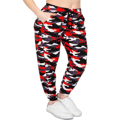 ALWAYS Women's Camo Jogger Pants - Skinny Fit Premium Soft Lightweight Stretch Pockets Sweatpants 203 M