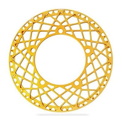 LITEPRO Custom Lightweight 56T Chainring + Chainguard For BROMPTON Gold 146g