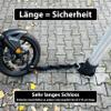 KOHLBURG 18 lbs Massive Motorcycle Security Chain Lock - 7 ft Long with Our Highest German Security Level 10plus of 10 - Heavy Duty Steel Chain 0.5" as Anti Theft Lock for Motorcycle, Scooter & Ebike view 4