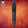 M48 Cyclone Boot Knife | 5 3/4 Stainless Steel Blade | 10 1/2" Overall | Vortec Sheath Included (Blue) view 3