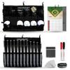 PowerNet Ultimate Coaching Team Bundle, Dugout Organizer for Baseball & Softball, Team Equipment Organizer, Hanging Bat Bag & Baseball Glove Helmet Holder, Dry Erase Magnetic Lineup Board (Black) view 1