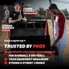 PowerNet Ultimate Coaching Team Bundle, Dugout Organizer for Baseball & Softball, Team Equipment Organizer, Hanging Bat Bag & Baseball Glove Helmet Holder, Dry Erase Magnetic Lineup Board (Black) view 2