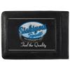 Siskiyou Sports NCAA Mississippi State Bulldogs Unisex Leather Cash & Cardholder & Money Clip, Black, One Size view 4