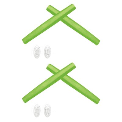 2 Pair Green Replacement Earsocks & Nosepieces Kits for Oakley Probation OO4041