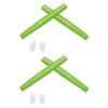 2 Pair Green Replacement Earsocks & Nosepieces Kits for Oakley Probation OO4041 view 1