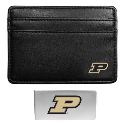 Siskiyou Sports NCAA Purdue Boilermakers Weekend Wallet & Money Clip, Black, One Size