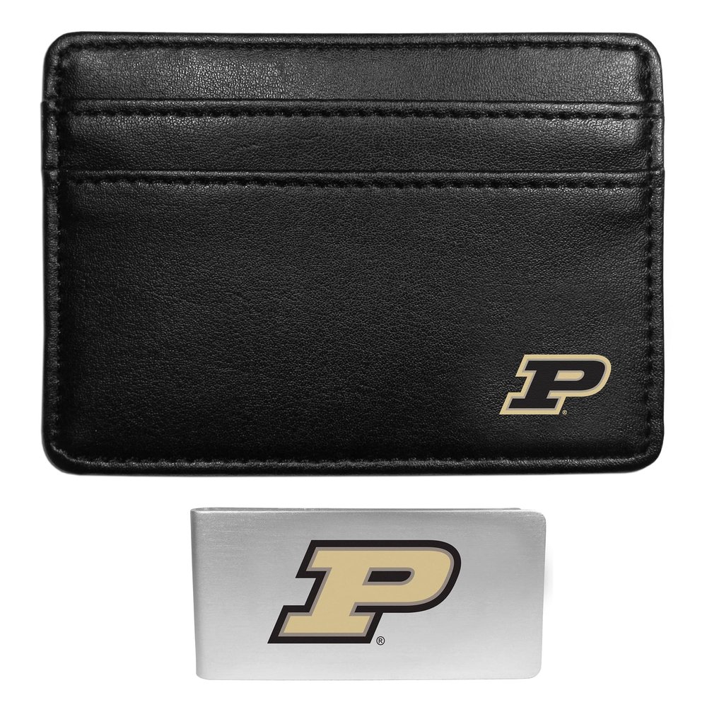 Siskiyou Sports NCAA Purdue Boilermakers Weekend Wallet & Money Clip, Black, One Size