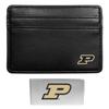Siskiyou Sports NCAA Purdue Boilermakers Weekend Wallet & Money Clip, Black, One Size view 1