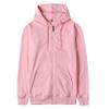 Andongnywell Women's Zipper Long Sleeves Hoodie Drawstring Outwear Casual Solid Color Overcoats with Pockets (Pink,3X-Large) view 1