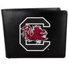 Siskiyou Sports NCAA South Carolina Fighting Gamecocks Leather Bi-fold Wallet & Money Clip, Black, One Size view 2