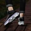 Wedsf Automatic Walking Shoes Invisible Roller Skate 2 in 1 Removable Pulley Skates Skating Double-Row Deform Wheel Deformation (Black with Light, US 6) view 2