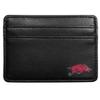 Siskiyou Sports NCAA Arkansas Razorbacks Weekend Wallet & Money Clip, Black, One Size view 2