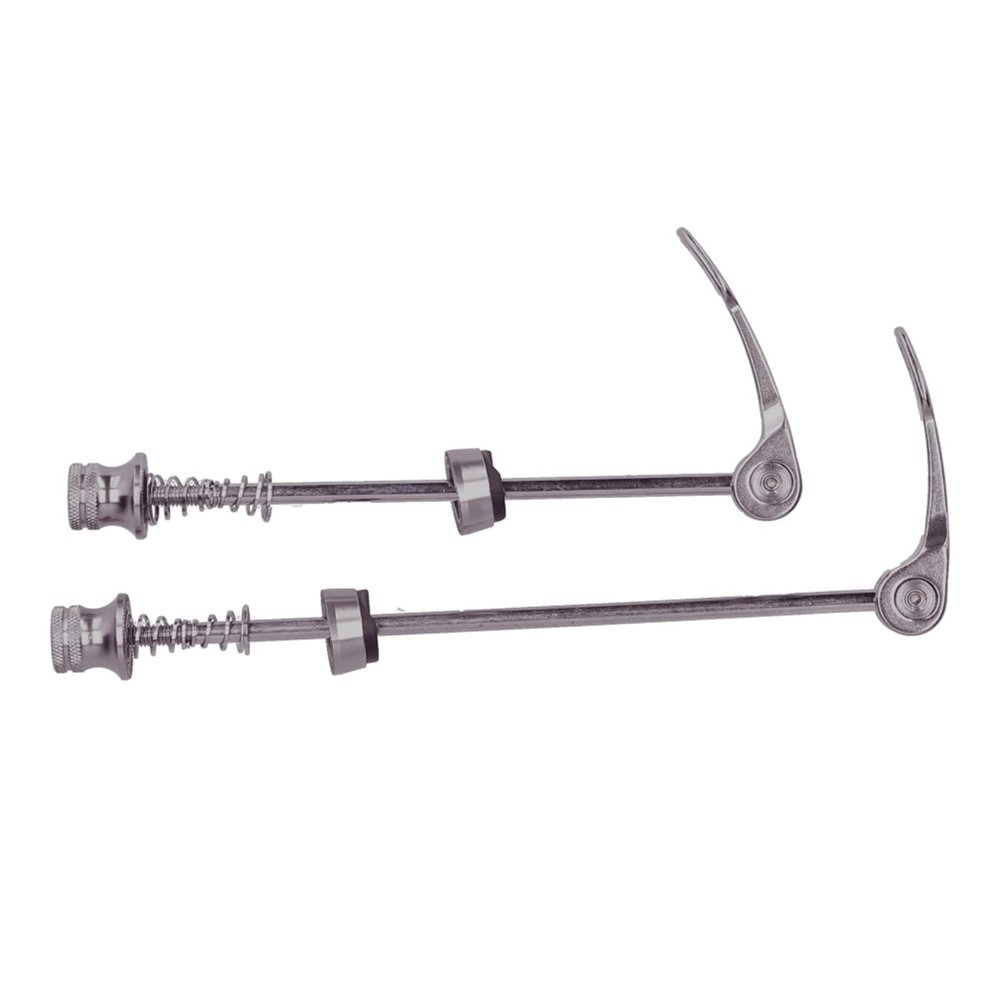 Alomejor 2-Pack Quick Release Skewers Universal Fit for Road Mountain Bike Front Rear Wheels