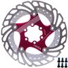 YBEKI Premium Floating Disc Brake Rotor (140/160/180/203mm) - 7075-T6 Aircraft Aluminum Core & Stainless Steel - 72 6-Bolt Design for MTB/Road/BMX - 0.08mm Precision & Enhanced Heat Dissipation view 1