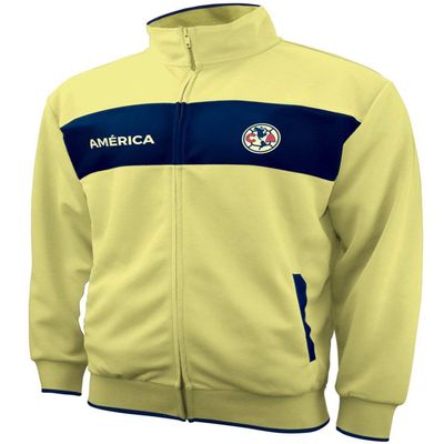 Icon Sports Club America Jacket Official Mens Casual Full Zip Up Track Jackets Soccer Football Club Active Training Top CA52TJ XL