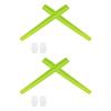 2 Pair Green Replacement Earsocks & Nosepieces Kits for Oakley Deviation OO4061 view 1