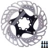 YBEKI Premium Floating Disc Brake Rotor (140/160/180/203mm) - 7075-T6 Aircraft Aluminum Core & Stainless Steel - 72 6-Bolt Design for MTB/Road/BMX - 0.08mm Precision & Enhanced Heat Dissipation view 1